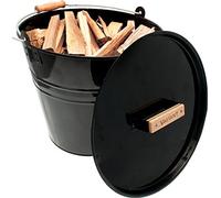 Valiant Fireside Kindling, Log, Coal & Fuel Storage Skuttle Bucket (FIR243)