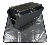 Valiant Fun Portable BBQ and Heat Resistant Ground Mat