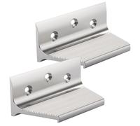 Valiant Hands Free Foot Pull Door Opener (2-Pack) in Metallic Silver Valiant Metallic Silver
