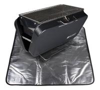 Valiant Portable Bbq Grill And Heat Protective Ground Mat