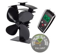 Valiant Premium Iv Stove Fan, Magnetic Thermometer And Moisture Meter