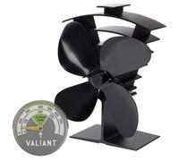 Valiant Premium Iv Stove Fan With Magnetic Thermometer