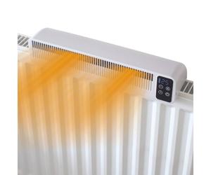 Valiant Radiator Fan, Heat Boosting Portable Rechargeable Fan in White | Size: 415mm Valiant White 415mm