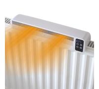Valiant Radiator Fan - Triple Fan Heat Booster, Quiet, Rechargeable, Magnetic Fit