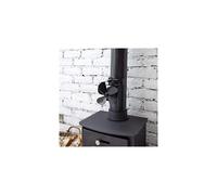 Valiant Remora Magnetic Flue Pipe Heat Powered Stove Fan (FIR350), Black, 200 mm