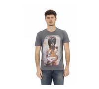 Valiant T-Shirt - male - Trussardi - T-Shirts - Gray - 2XL - Tops 2XL