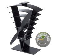 Valiant Vanquish Stove Fan & Magnetic Thermometer