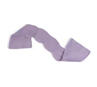 Valicaer Gravity Weighted Eye Mask for Sleeping - Blackout Eye Mask for Deep Sleep, Relaxing Eye Cover,Travel Use with Soft Fabric (Purple)
