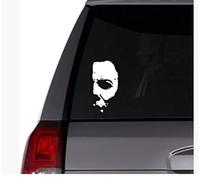 Valicaer Halloween Stickers for Home and Car Window,Reusable Vinyl Decorations,Easy Peel and Stick Halloween Window Decals for Festive Party Decor and Laptop Door (2PCS)