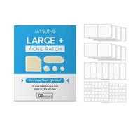 Valicaer Pimple Patches Large,XL 60mm Hydrocolloid Acne Patches for Face,Forehead,Chin & Body Fast Acting Spot for Clear Skin,Hydrocolloid Patch (5 Sizes 120 Patches)