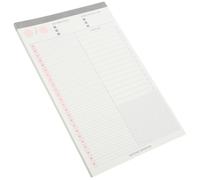 VALICLUD 1 Book Tearable Note Pad Planner Notepad 60 Pages A Book Paper Lightweight Creative Planning for Travel and Household Use