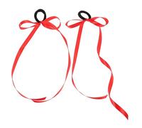 VALICLUD 1 pair Halloween Hair Ties for Soft Ribbon Accessories for Parties and Festivals Easy to Create Cute Hairstyles Reusable and Durable Hair Ties