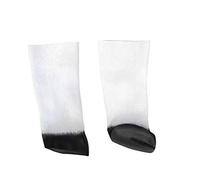 VALICLUD 1 Pair Halloween Party Prop Horse Hooves Costume Gloves Horse Gloves Masquerade Hooves Gloves Cosplay Stretch Gloves Horse Hoof Gloves Hooves Hand Cover White Animal Dog and Horse
