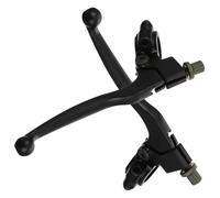 VALICLUD 1 Pair Motorcycle Brake Lever Handle Easy Install Braking Part for Motorbike ATV Ergonomic Bull Horn Design Versatile Use for Various Models Comfortable Grip Experience