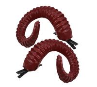 VALICLUD 1 Pair Sheep Horn Hair Clips for Halloween Cosplay Themed Parties Durable Hair Barrettes Versatile Decoration for Masquerades Roleplaying