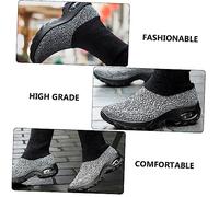 VALICLUD 1 Pair Warm Winter Snow Boots for Women Comfortable Mid Calf Outdoor Footwear Lightweight and Durable Design for Cold Weather Chic and Fashionable to Carry and Store