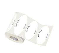 VALICLUD 1 Roll of 500pcs Adhesive Canned Packaging Labels Delicate Raflacoat Self-Adhesive Material Not Easy to Rip No for Your Health for DIY Food