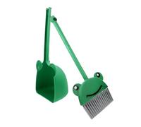 VALICLUD 1 Set Broom and Dustpan for Soft Bristle Cleaning Tools Durable Pet Material Housekeeping Helper for Educational Play for Pretend Cleaning