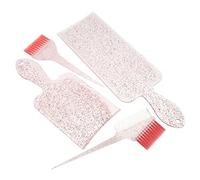 VALICLUD 1 Set Hair Dye Highlighting Board with Comb Durable and Portable DIY Coloring Kit for Hair Salon Easy to Use Comb for Highlights and Dyeing
