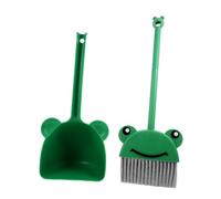 VALICLUD 1 Set Housekeeping Accessories Dustpan Kitchen - Broom Cleaning Brush Play Little Small Dust Pan for Pp Green