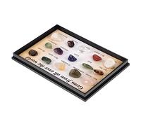 VALICLUD 1 Set Natural Stone Specimen Decorative Ores for Teaching Display Irregular Shaped Desktop Decor for Collectors Educational Use for Home Photography Prop