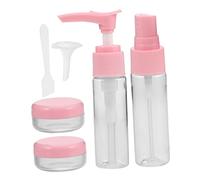 VALICLUD 1 Set Portable Mini Perfume Atomizer Bottle Set Travel Refillable Containers for Skincare Hair Spray Makeup Lightweight Fine Mist Spray Bottles for Go Moisturizing