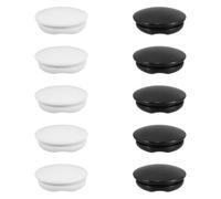 VALICLUD 10 Pairs Magnetic Race Bib Clips with Quick Installation for Running Bibs, Plastic and Magnet Material, Versatile Accessory for Field Run and Cycling, Strong Magnetic Random Color