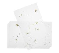 VALICLUD 10 Sets Vintage Style Rice Paper Writing Letter Paper Thick Smooth for Copying Poems