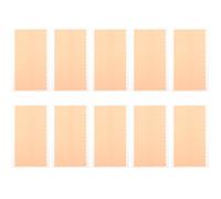 VALICLUD 10 Sheets Eyelash Extension Tape for Eyelash Extension Sessions Non-Woven Fabric Lash Tape that is Easy to Tear by Hand Khaki Colour Eyelid Lifting Sticker