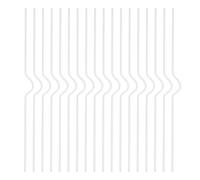 VALICLUD 100 Pcs Iron Hanger Connector Hooks for Calendars and Notebooks, Sturdy White Wall Brackets with Easy Hanging Feature, for Homes and Schools