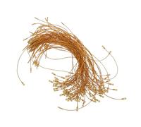 VALICLUD 1000pcs Christmas Decoration Hooks Ribbon Ornament Hook Ropes Fasteners Silver