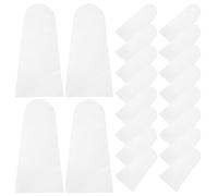 VALICLUD 1000pcs Disposable Examination Gloves Plastic for Medicine Administration Sleeves Use in Lab and Home