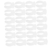 VALICLUD 1000Pcs Disposable Pure Cotton Eye Pads Ultra-thin Breathable Moisturizing Eye Mask for Facial Care Night Use Men Women