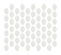 VALICLUD 1000pcs Glow-in-the-dark Fishing Beads Oval Plastic Luminous Bait Accessories for Carp and Fishing Leaders 3x4mm Size for Deep Murky Water