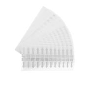 VALICLUD 1000pcs Sealing Label Labels Trash Bag Tape Bag Sealing Stickers Adhesive Arrow Signs Directional Arrow Stickers Directional Marking Decals The Pet Silver