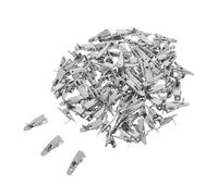 VALICLUD 100pcs Christmas Flower Decoration Clip Mini Alligator Clips for Wreath Tree Decorations Hanging for Christmas Tree Artificial Flower