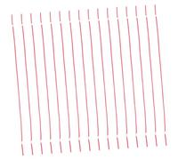 VALICLUD 100pcs Circuit Connection Wires for Physics Experiments Lightweight Electricity Demo Teaching Wires for DIY Crafts Lab Projects Comfortable Grip for Easy Handling for School