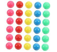 VALICLUD 100pcs Colored Plastic Counting Balls Hollow Marbles for Probability Problems Engaging Math Games for Educational Tool for Elementary Learning