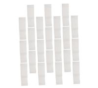 VALICLUD 100Pcs Disposable Elastic Skin Care Headbands for Spa Makeup Non-woven Hair Wraps for Facial Treatments and Sauna White Salon Hairbands for Sports and Beauty Use