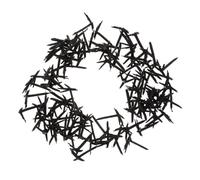 VALICLUD 100pcs Halloween Crow Claws Plastic Craft Accessories Realistic Textured Bird Feet for Making Stuffed Animals Spooky Decorations DIY Inserts for Home Decor