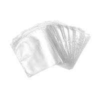 VALICLUD 100pcs Heat Shrink Wrap Bags for Soap Bath Bombs DIY Crafts Plastic Film Pof Material for Bath Soak and Plastic Wrap Needs