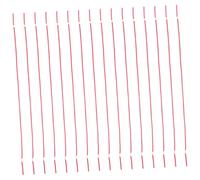 VALICLUD 100pcs Insulated Test Leads for Physics Laboratory Electrical Circuit Experiments Wire for Student Projects and Hands Learning Compact for Easy Handling