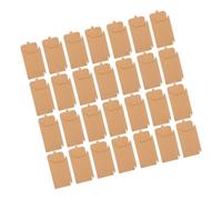 VALICLUD 100pcs Kraft Paper CD Sleeves Protective Envelopes for Dvd Storage Scratch-resistant Multipurpose Paper CD Cases for Home Office and Media Collections