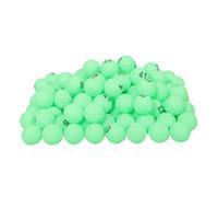 VALICLUD 100pcs Light Green PP Numbered Lottery Balls 1-100