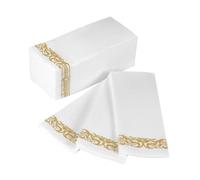 VALICLUD 100pcs Luxury Dinner Napkins Thicker Paper Towels for Party Wedding Banquet Enhance Your Dining Experience