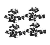 VALICLUD 100Pcs Micro Momentary Push Button Switch Kit Sensitive Tactile Micro Button Components Quick Response for Electronic Devices and DIY Projects