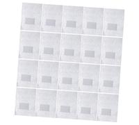 VALICLUD 100pcs Nail Foils Gel Remover for Nails Tinfoil Manicure Supplies Silver Lightweight Professional Salon Use Good Wrapping Experience