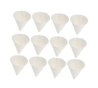 VALICLUD 100pcs Oil Change Funnels for Car Engine and Transmission Fluid Leakproof Spill Resistant Design Multipurpose Paper Funnels for Automotive Fuel Dispensing and Kitchen Bottle