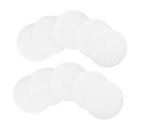 VALICLUD 100pcs Qualitative Filter Papers Medium Speed Acid Alkali Resistant Laboratory Filter Sheets Unbleached Scientific Research
