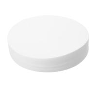 VALICLUD 100pcs Quantitative Laboratory Filter Paper Circles Quick Flow Cotton Water Filter for Science Experiments and Chemical Analysis